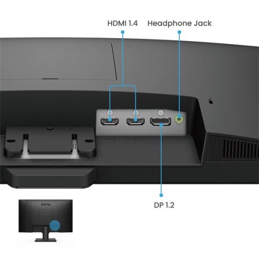 BENQ IPS monitor 23,8" GW2490E 1920x1080, 250 cd/m2, 5ms, 100 Hz, Eye-Care, 2xHDMI, DisplayPort, hangszóró