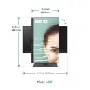 BENQ IPS monitor 23,8" GW2490T 1920x1080, 250 cd/m2, 5ms, 100 Hz, Eye-Care, 2xHDMI, DisplayPort, hangszóró
