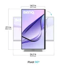 BENQ Monitors for MacBook 27" MA270U 3840x2160, 400 cd/m2, 5ms, 2xHDMI, USB-C, hangszóró