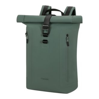   SAMSONITE Notebook hátizsák 151790-1388 COATIFY BIZ ROLLTOP BACKPACK 14.1" GREEN