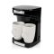 Nedis KACM140EBK kávéfőző, filteres kávé, 0,25 l, 2db csésze, fekete