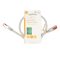 Nedis CCGL85220GY05 UTP / FTP Cat6 patch kábel, RJ45 aranyozott érintkezők, 10/100/1000 Mbit/s, hossz 0.5m