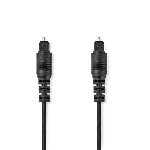 Nedis CAGL25000BK30 optikai audio kábel, TosLink dugó, hossz 3m