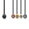 Nedis CAGL20475BK02 audio kábel 5p DIN aljzat - 4 x RCA dugó, hossz 0.20m
