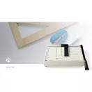 Nedis PACU110A4 papírvágó ,Maximális vágási méret: 210 x 297 mm ,Penge típusa: Fém