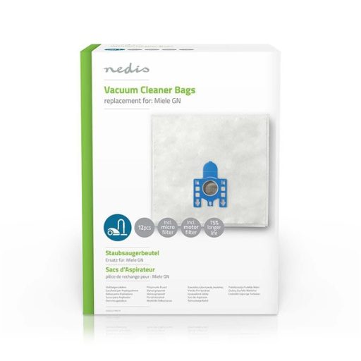 Nedis DUBG221MIE12 porzsák Miele GN-hez, 12db/csomag