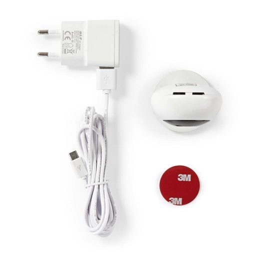 Nedis WIFICI06CWT WIFI beltéri kamera, full HD 1080p, Cloud Storage (opcionális) / microSD foglalat, mozgás érzékelő