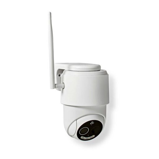Nedis WIFICBO50WT WIFI kűltéri kamera, full HD 1080p, dönthető, forgatható, IP65, akku 9000 mAh, napelem, mozgásérzékelő