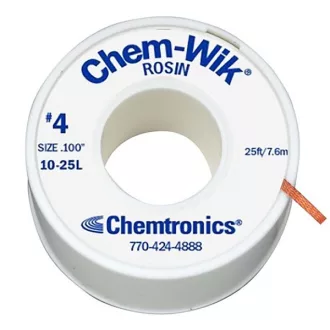   (Nedis) Chemtronics ón szívó, kiforrasztó szalag, 2.8mm x 7.5m CHEM-WIK MB