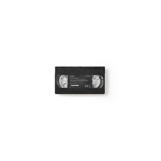 Nedis CLTP100BK fejtisztító szalag, VHS fejek, fekete