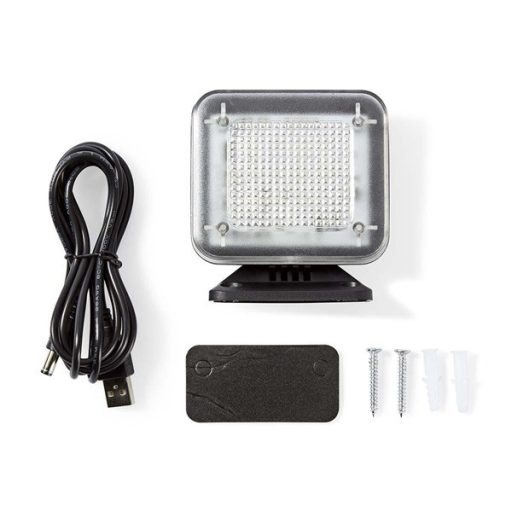 Nedis DUMSTV10BK Tv szimulátor lámpa, valósághű TV effektusok, beépített időzítő, USB, plug and play funkció