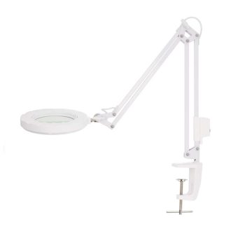   Nedis MAGLE2WT nagyítós asztali lámpa, 3 dioptria, 6500 K, 6 W, 700 lm, szervizeknek / kozmetikusoknak