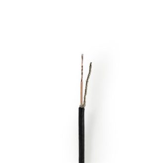 Nedis RG174 50Ohm koax kábel, 100m, CSBR0210BK1000