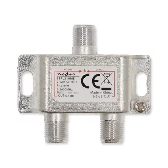 Nedis F elosztó, 5 - 2400 MHz | 6,5 dB, SSPL210ME