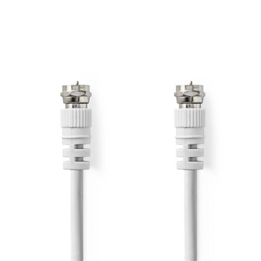 Nedis F csatlakozós koax kábel, 75 Ohm, dupla árnyékolás, 1.5m