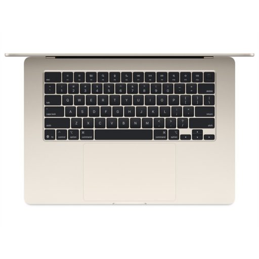 Apple Macbook Air 15.6"  M4 10C CPU/10C GPU, 16GB/256GB - Starlight - HUN KB