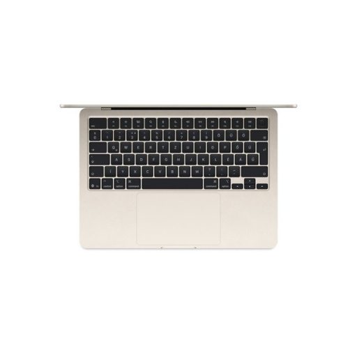 Apple Macbook Air 13.6"  M4 10C CPU/10C GPU, 16GB/512GB - Starlight - HUN KB