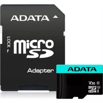   ADATA Memóriakártya MicroSDXC 512GB + Adapter UHS-I V30 A2 CL10 (100/85)