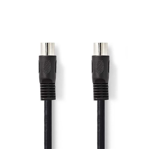 Nedis CAGL20000BK30 DIN audio kábel, DIN 5 tűs dugó, Nikkelezett, 3 m