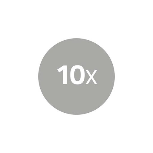 Nedis CAGP24900BK RCA csatlakozó, 10 db, Egyenes, Aranyozott,  Forrasztó, Kábel bemeneti átmérő: 7,0 mm, Fém, Fekete