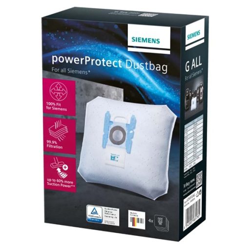 Siemens Type G porzsák VZ41FGALL, 4 db porzsák és 1 db mikro szűrő
