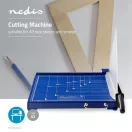 Nedis PACU110A3 papírvágó gép, Max. vágási méret: 297 x 420 mm, Kés típusa: Fém, Fém,  Fekete/kék