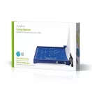 Nedis PACU110A3 papírvágó gép, Max. vágási méret: 297 x 420 mm, Kés típusa: Fém, Fém,  Fekete/kék