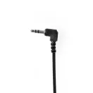 Nedis HPWD1101BK vezetékes fejhallgató, 3,5 mm sztereo jack, 1,2 m