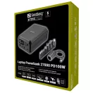 SANDBERG Hordozható akkumulátor, Laptop Powerbank 27000 PD100W