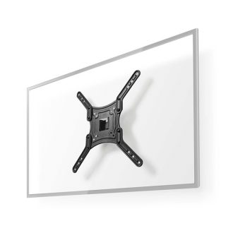   Nedis TVWM1330BK LCD TV / monitor fali tartó konzol 23 - 55 " Max. teherbírás: 30 kg, dönthető, forgatható