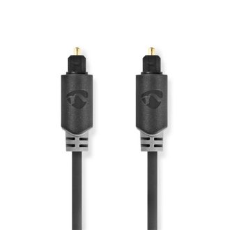   Nedis CABW25000AT20 optikai audió kábel, TosLink dugó, hossz: 2 m