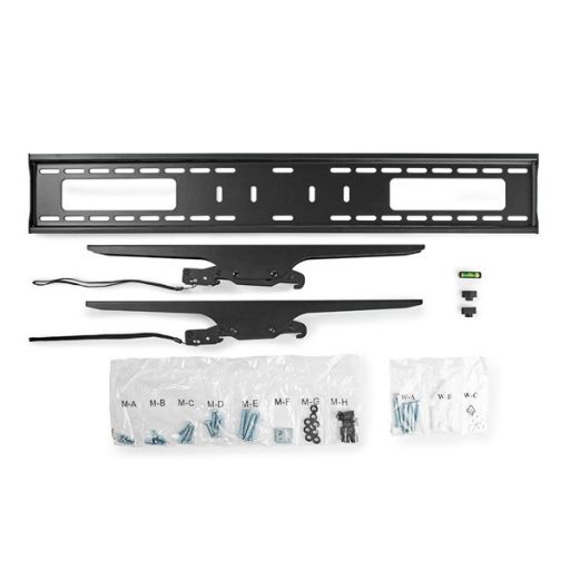 Nedis TVWM2170BK LCD TV / monitor fali tartó konzol, 60 - 100 " Max. teherbírás: 75 kg, dönthető: 5 °