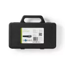 Nedis MPWD50CBK dinamikus mikrofon, levehető kábel 5m, 50 Hz - 15 kHz 600 Ohm -72 dB, kapcsoló, fekete/szürke