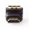 Nedis CVGB34901BK HDMI adapter, HDMI csatl HDMI kimen. aranyozott 90°-os, F/M-90