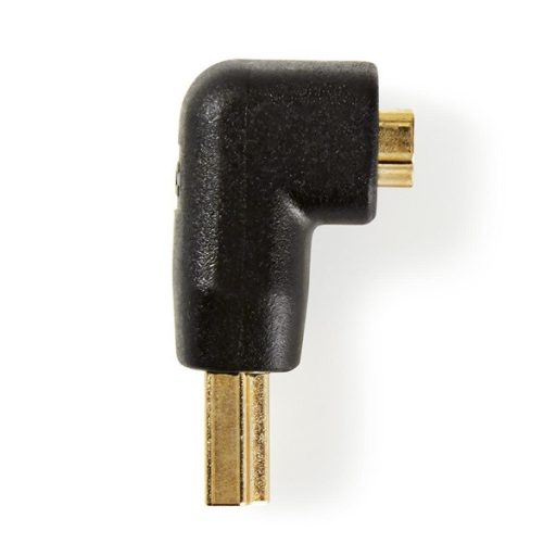 Nedis CVGB34901BK HDMI adapter, HDMI csatl HDMI kimen. aranyozott 90°-os, F/M-90