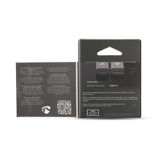 Nedis CVTB34900GY HDMI toldó, prémium kivitel, alumínium