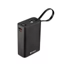 SANDBERG Hordozható akkumulátor, Connect 20000 PD20W powerbank