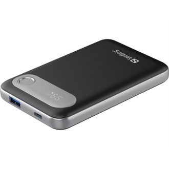   SANDBERG Hordozható akkumulátor, Travel Powerbank 10000 PD20W