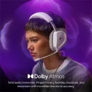 CORSAIR Vezeték Nélküli Headset, VOID v2 Wireless Gaming Headset, Dolby Atmos, fehér