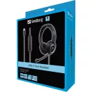 SANDBERG Headset mikrofonnal, USB-C Chat Headset