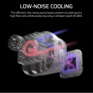 CORSAIR CPU hűtő NAUTILUS 240 RS ARGB Liquid CPU Cooler (vízhűtés), 2 Ventilátoros, LGA1851 támogatással, fekete