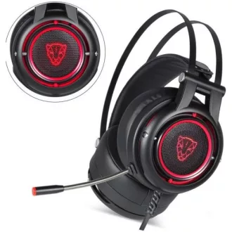 MOTOSPEED Fejhallgató Gamer, H18, USB, Mikrofon