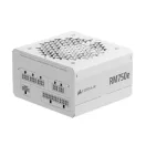 CORSAIR Tápegység Moduláris, RM750e, 750W, 12cm, ATX 3.1, PCIe 5.1, BOX, Cybenetics Gold, fehér
