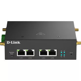 D-LINK 5G M2M Modem 4x1000Mbps Fémházas, DWM-314-G