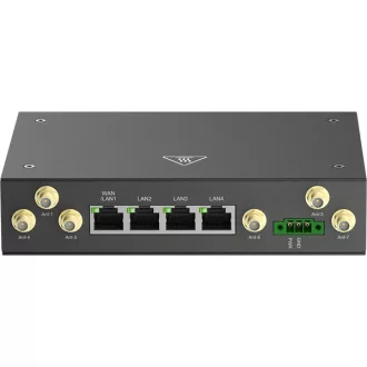   D-LINK 5G M2M Modem 1xWAN/LAN + 3x1000Mbps Fémházas, DWM-550-G