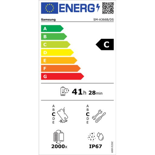 SAMSUNG Okostelefon Galaxy A36 5G, Király fekete, 256 GB