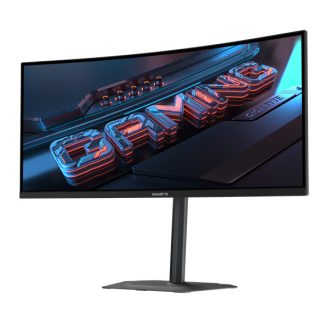   GIGABYTE Ívelt VA LED Monitor 34" G34WQCP 3440x1440, 2xHDMI/2xDisplayport