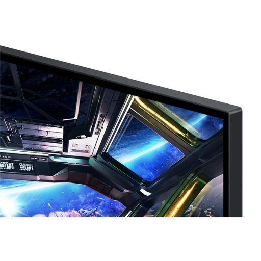 SAMSUNG Gaming 144Hz IPS monitor 32" G70D, 3840x2160, 16:9, 350cd/m2, 1ms, 2xHDMI/DisplayPort,WiFi, Bluetooth, hangszóró