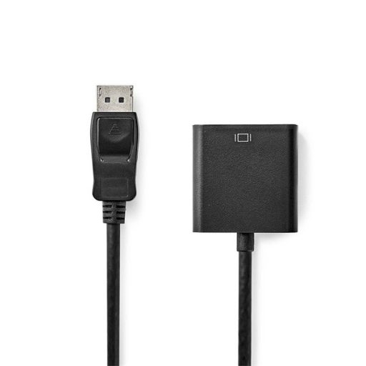 Nedis CCGB37351BK02 displayport dugó - HDMI aljzat adapter
