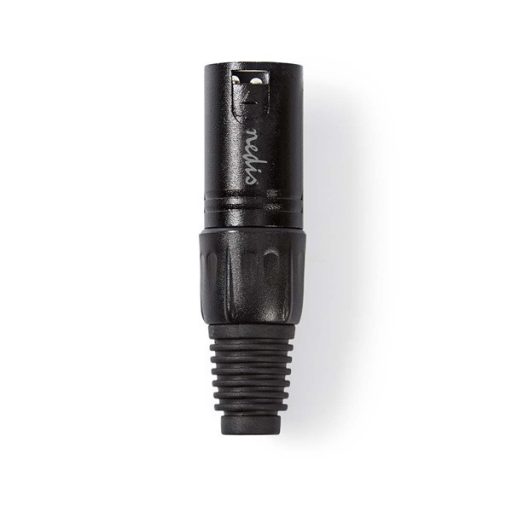 Nedis COTP15900BK szerelhető XLR dugó